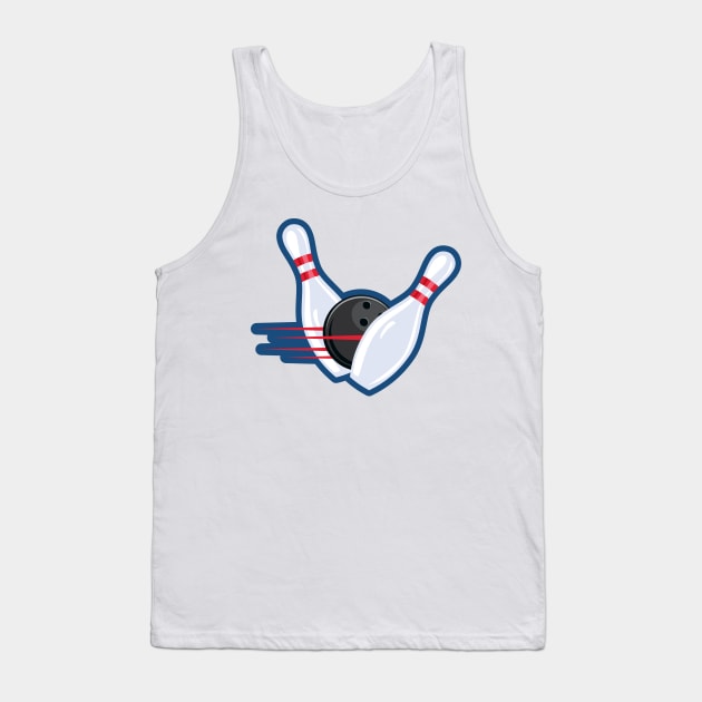 Bowling Lane Tank Top by SWON Design